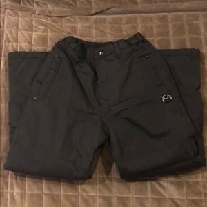 Snow-pants Adjustable waist reinforced knee/bottom